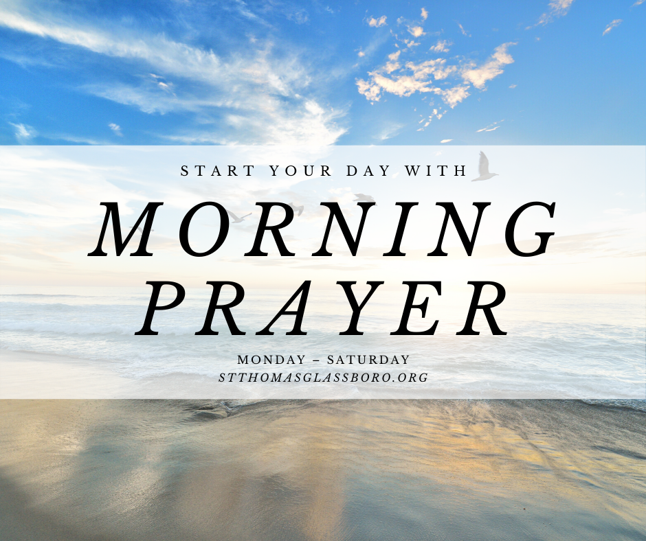 Start your day with Morning Prayer